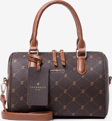 Lazarotti Handbag 'Palermo' in Brown: front