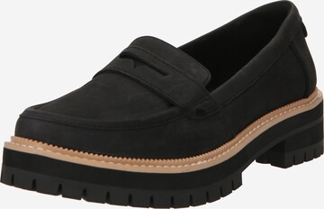 TOMSSlip On cipele 'CARA' - crna boja: prednji dio