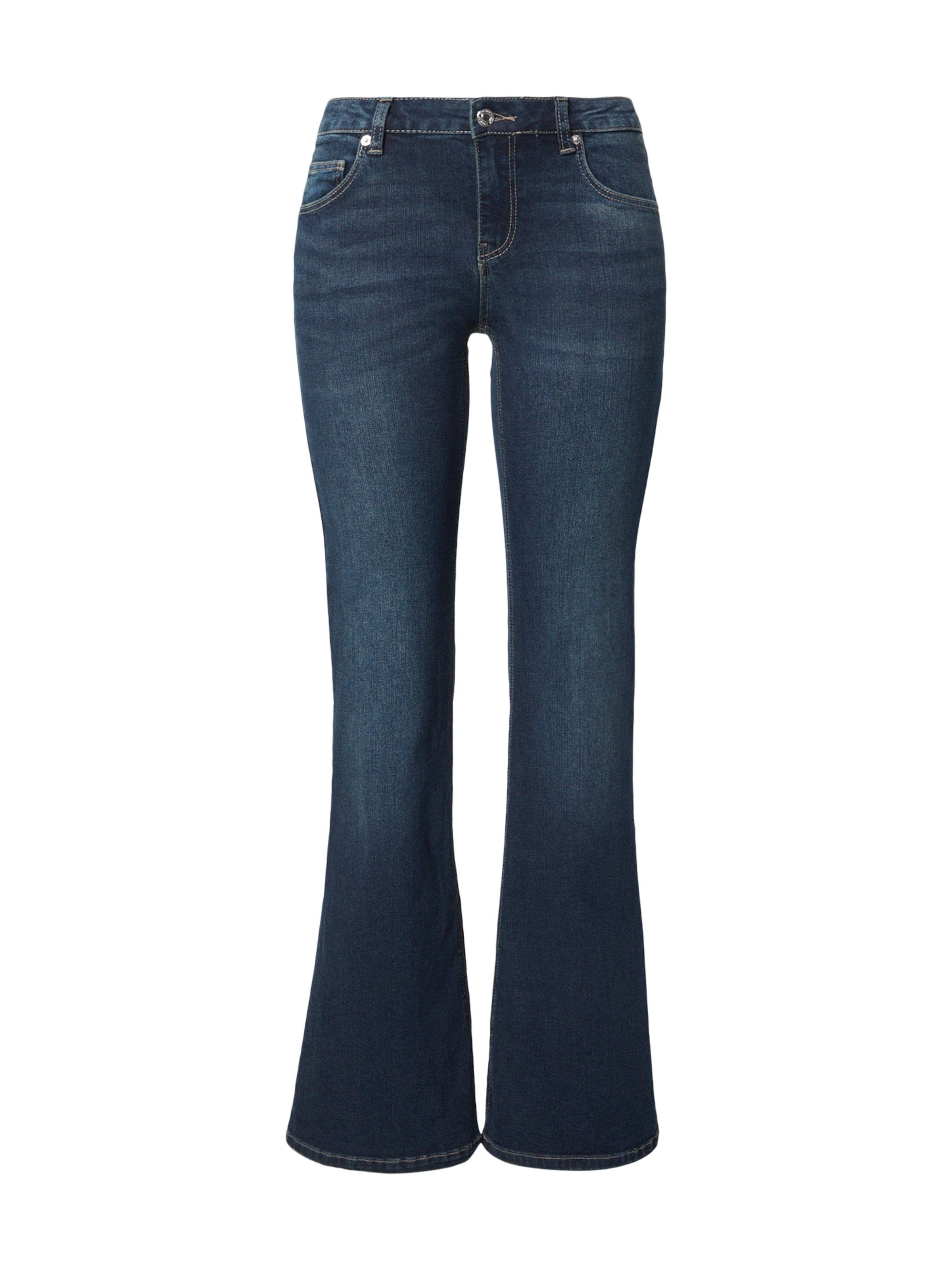 Tally Weijl Rozšírený strih Džínsy - Modrá: predná strana