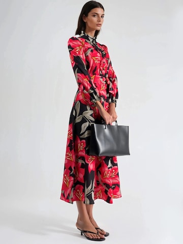 MSN Collection Obleka 'Maxi' | rdeča barva