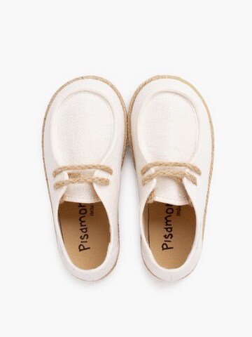 Scarpa bassa di Pisamonas in bianco