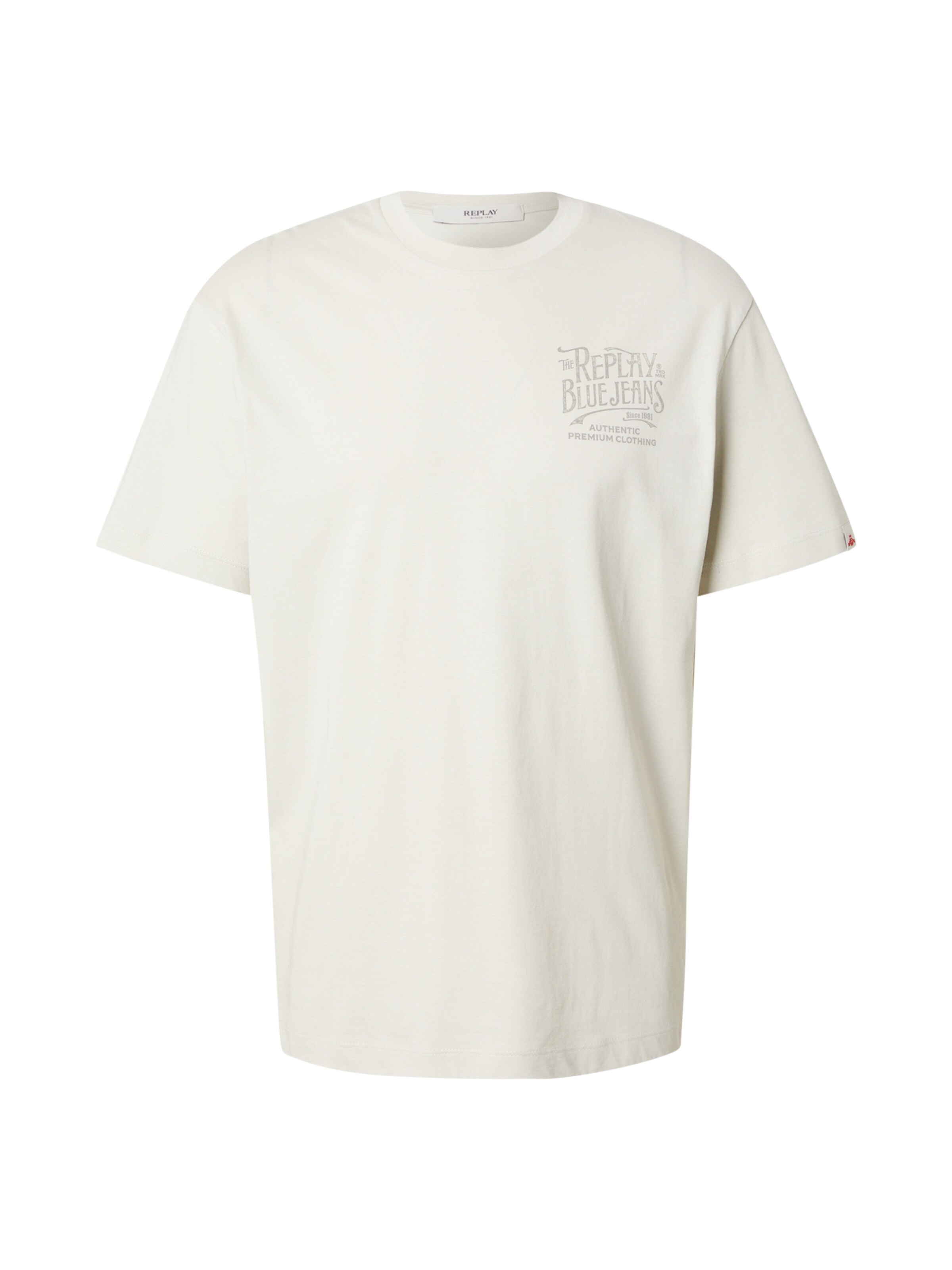 pelēks REPLAY T-Krekls: no priekšpuses