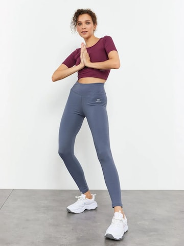 Tommy Life Leggings 'Gamaschen' - szürke: elől