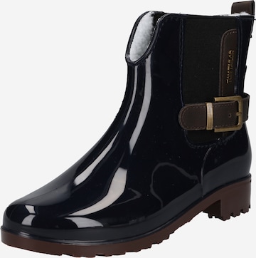 TOM TAILOR Rubber boot in Blue: front