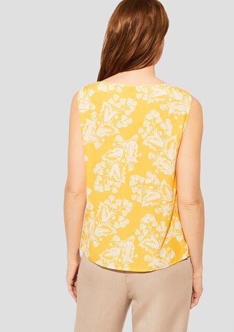 COMMA Regular Blouse in Yellow