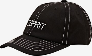 ESPRIT Cap in Black: front