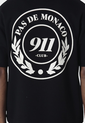 Pas De Monaco - Camiseta 'Icon 911' en negro