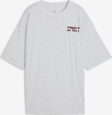 PUMA T-Shirt 'Wardrobe Essentials Go Together' in Grau: Vorderseite