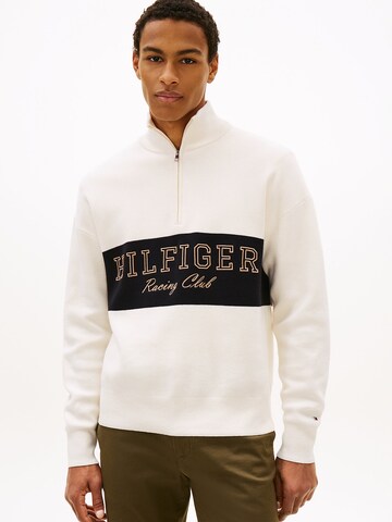 TOMMY HILFIGER Pullover in Beige: Vorderseite