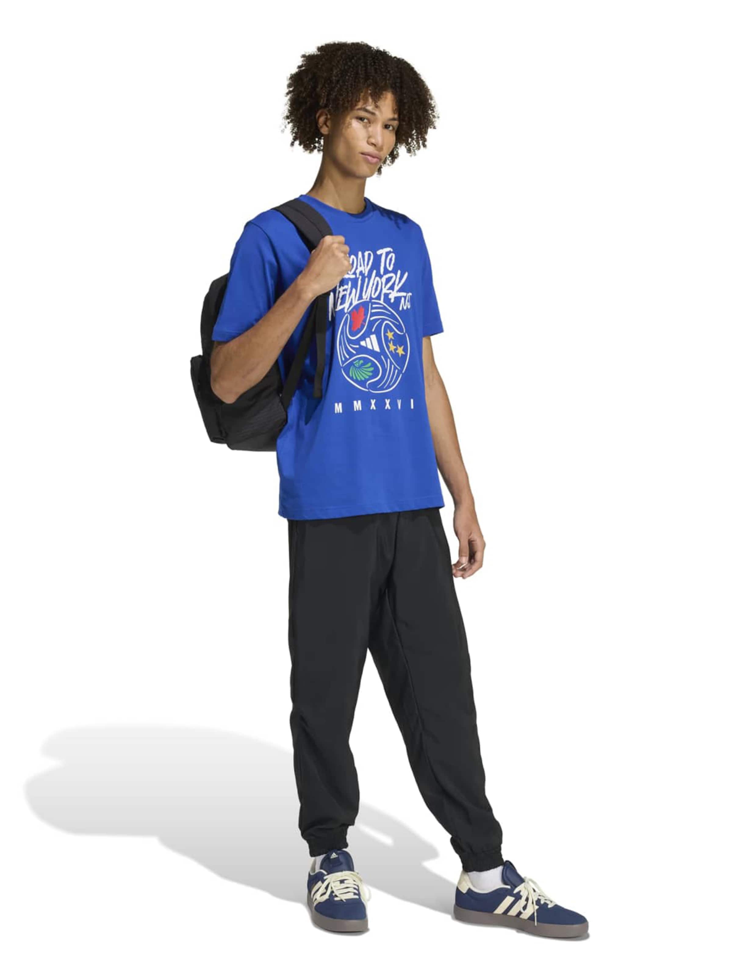 ADIDAS SPORTSWEAR Funktsionaalne särk 'FTB WC BALL', värv sinine