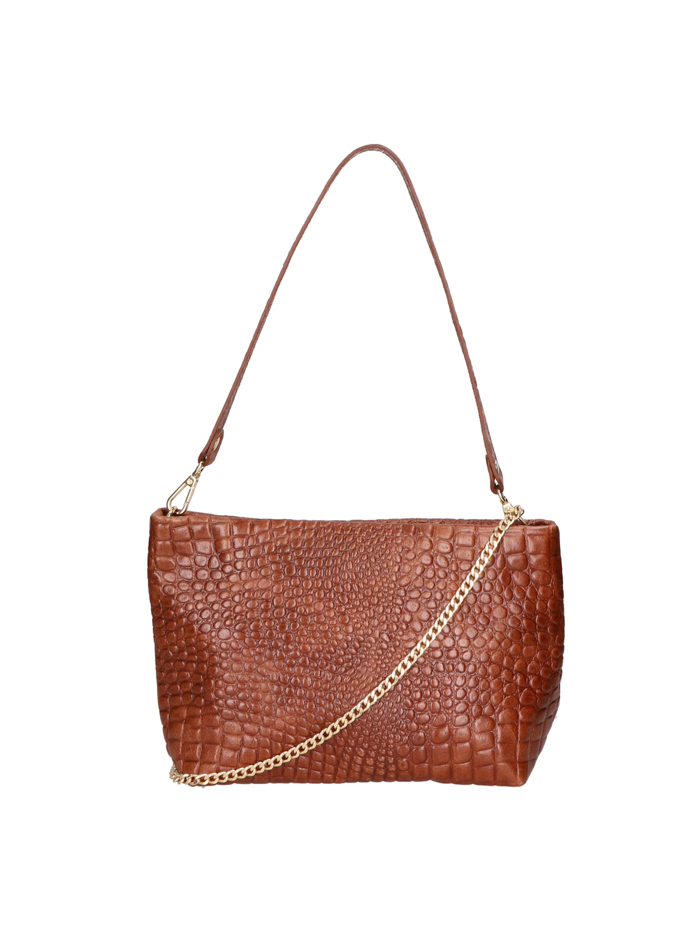 Gave Lux Schoudertas in Bruin: voorkant