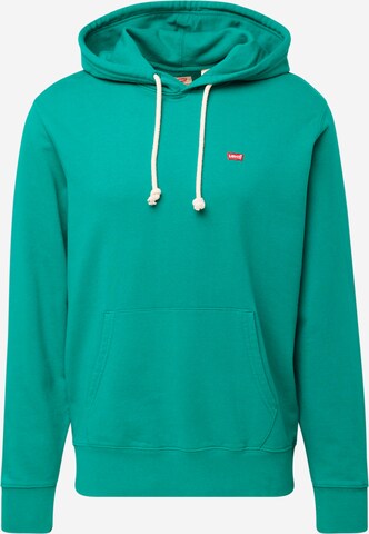 LEVI'S ® Sweatshirt 'The Original HM Hoodie' i grön: framsida