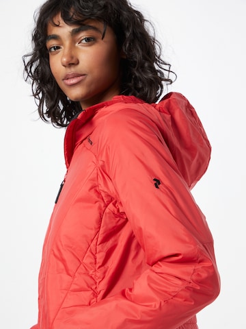 Giacca per outdoor di PEAK PERFORMANCE in rosso