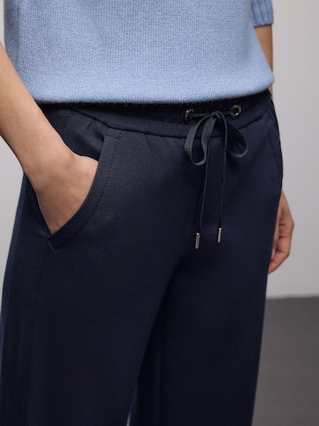 Wide leg Pantaloni de la STREET ONE pe albastru