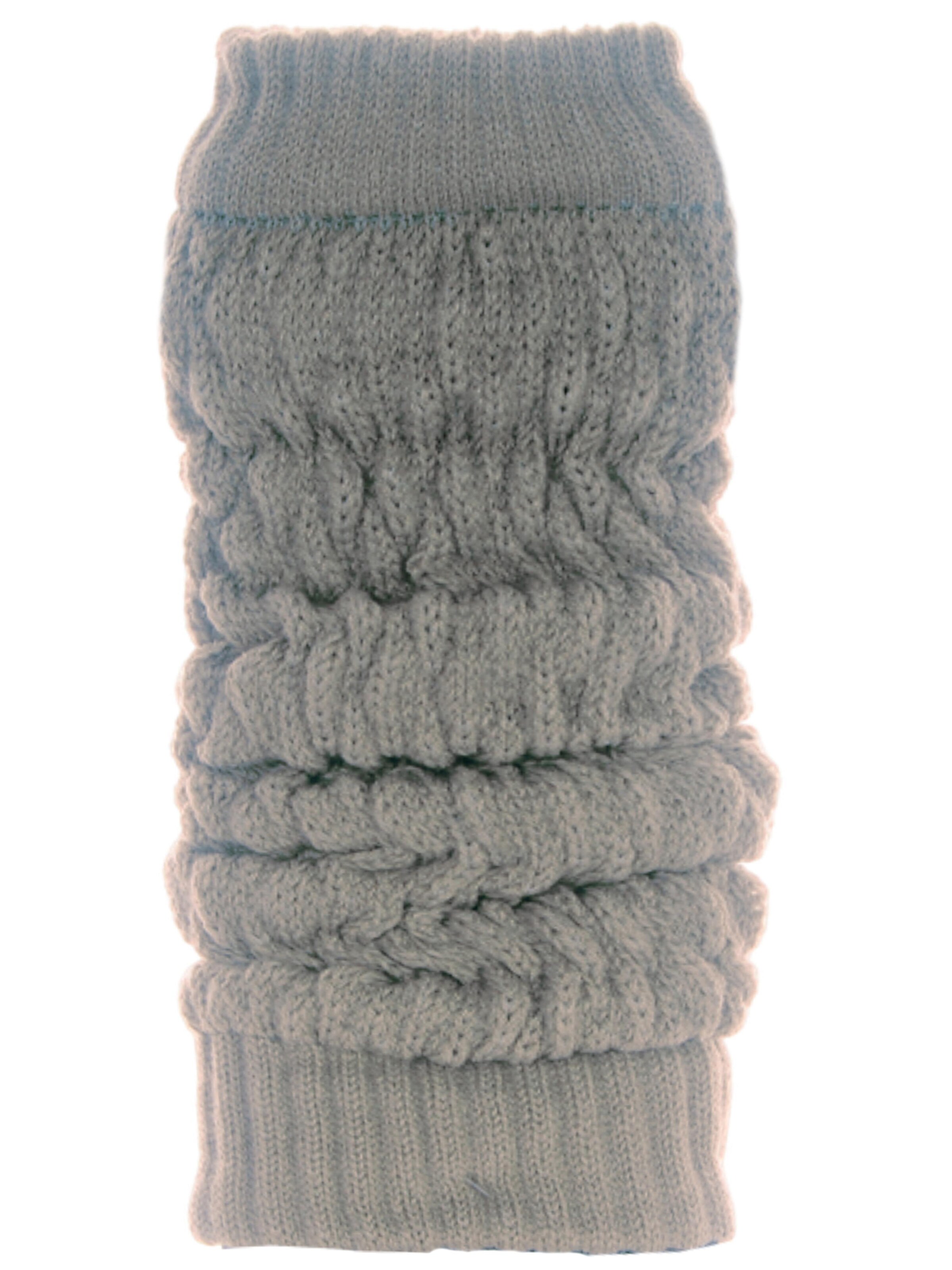 La Bortini Stulpen in Grau: Vorderseite