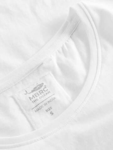 T-shirt 'Ocean' MBRC the ocean en blanc