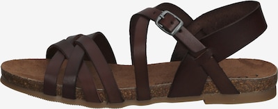 Sandale cu baretă COSMOS COMFORT pe maro, Vizualizare produs