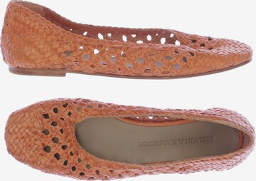 MELVIN & HAMILTON Flats & Loafers in 38 in Orange: front