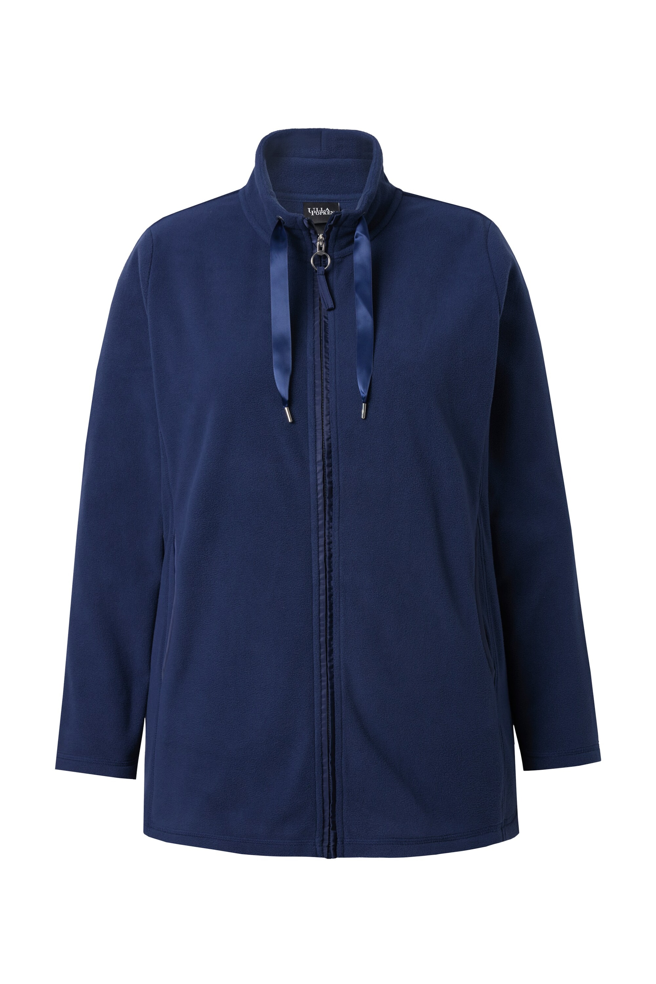Ulla Popken Fleecetakki värissä sininen: etupuoli