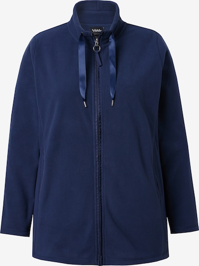 Flisinis džemperis iš Ulla Popken, spalva – nakties mėlyna, Prekių apžvalga