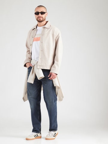 JACK & JONES Тениска 'JCOFUSION' в бяло