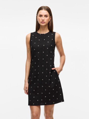 VILA Dress in Black: front