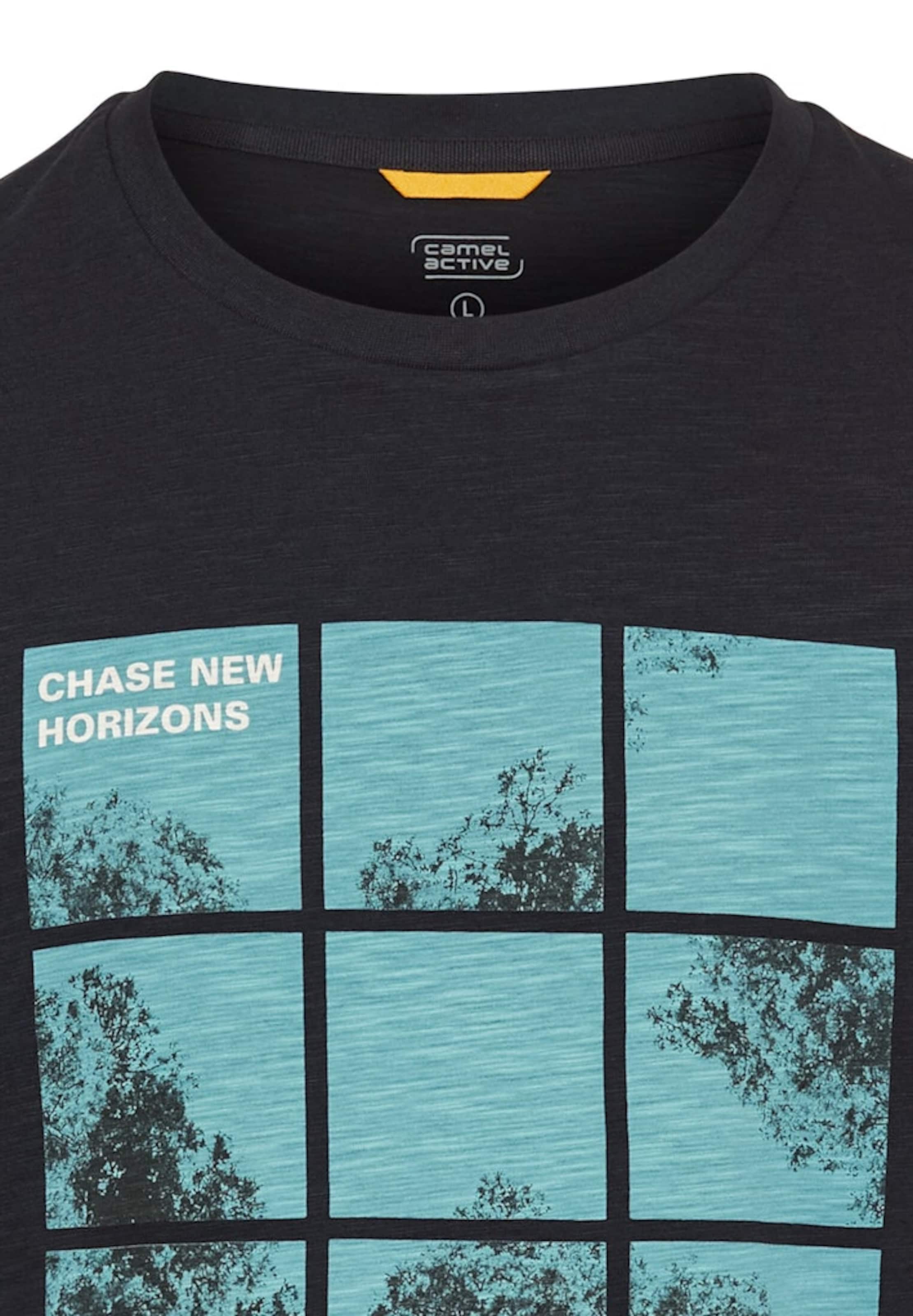 CAMEL ACTIVE Shirt in Blue