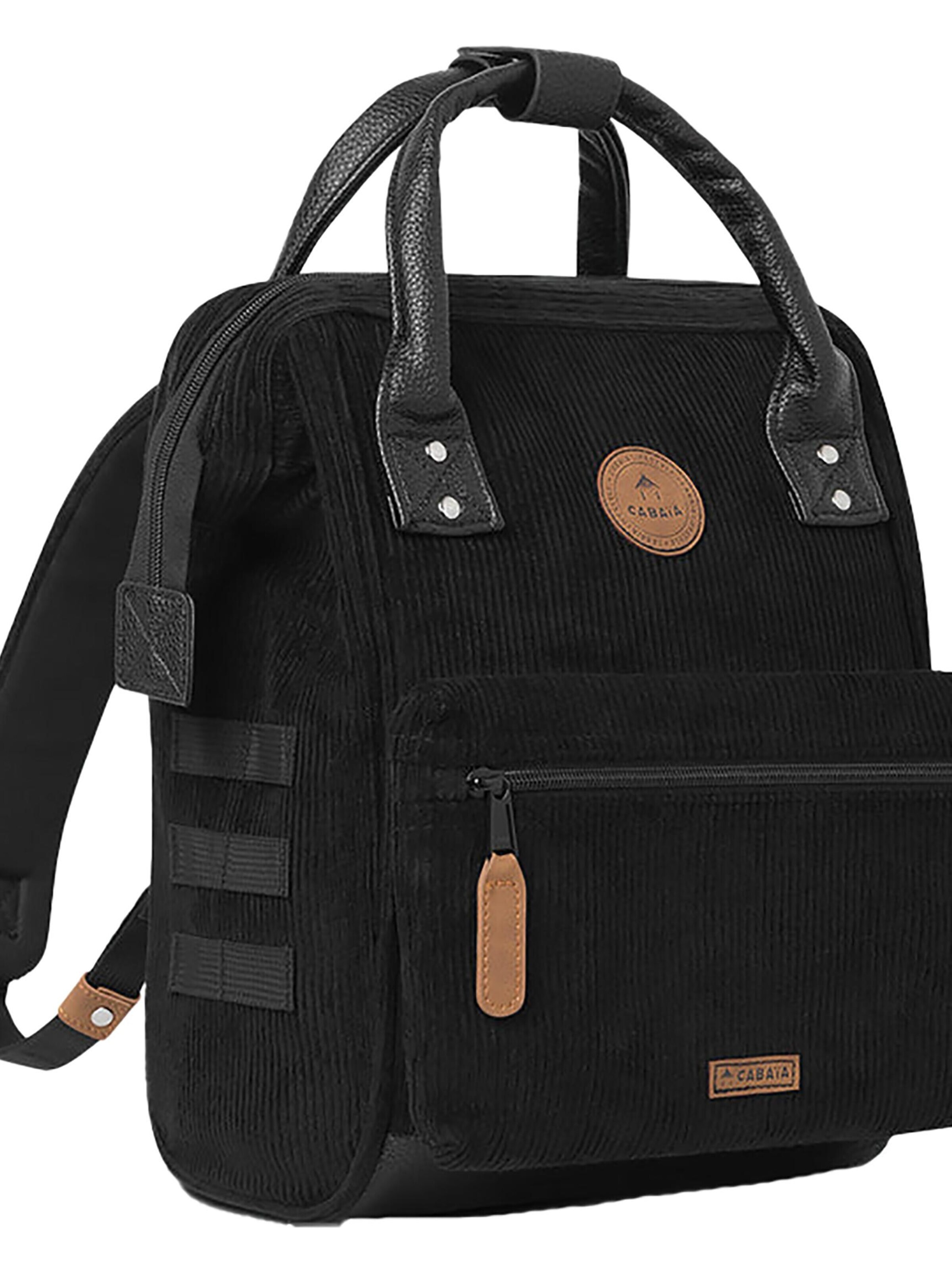 Cabaia Rucksack 'Brighton S'‌‌‌‌‌‌‌‌ in Schwarz