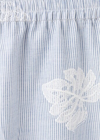 MANGO Loosefit Hose 'Lolo' in Blau