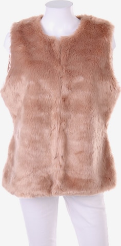 CLOCKHOUSE by C&A Fake Fur Weste XL in Beige: predná strana