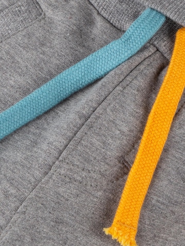 SIGIKID Regular Pants 'Sweatbermuda Blue & Bright' in Grey