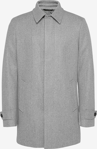 s.Oliver BLACK LABEL Winterjas in Grijs: voorkant