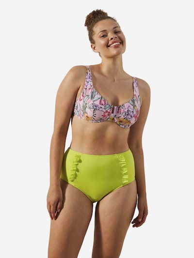 Penti Bas de bikini en XS en citron vert, Vue avec produit