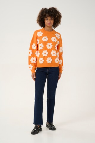 CULTURE Pullover 'Charla' i orange