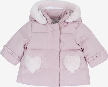 Veste d’hiver CHICCO en rose : devant