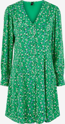 Y.A.S Shirt Dress 'Malikka' in Green: front