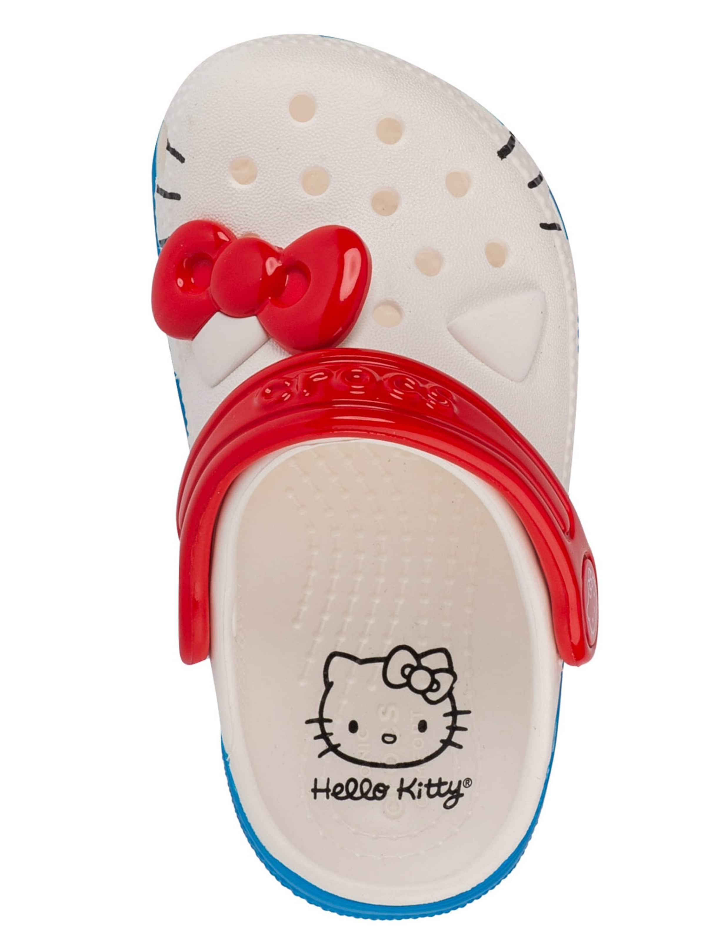 Crocs Sandalen 'Crocs Hello Kitty' in Wit