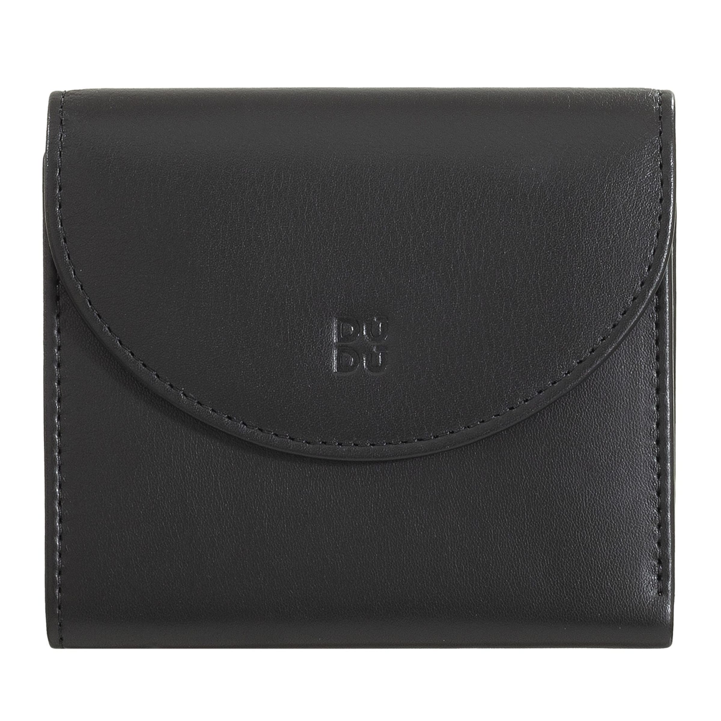 DuDu Portemonnaie 'Malaita' in Schwarz: Vorderseite