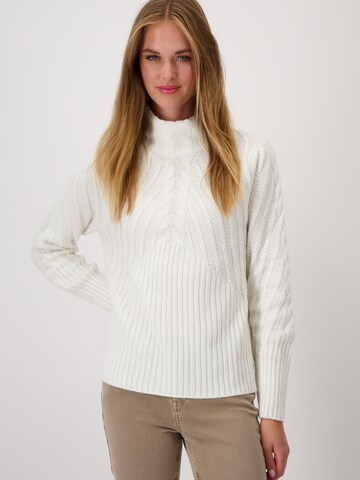 monari Pullover in Weiß: Vorderseite