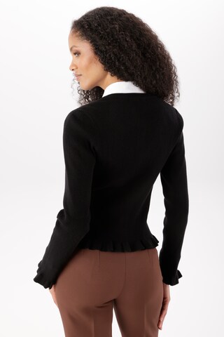 Aniston SELECTED Strickjacke in Schwarz