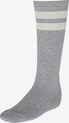 Chaussettes Boggi Milano en gris : devant