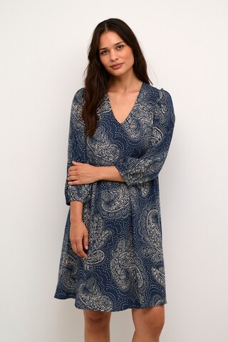 Robe 'polly' CULTURE en bleu : devant