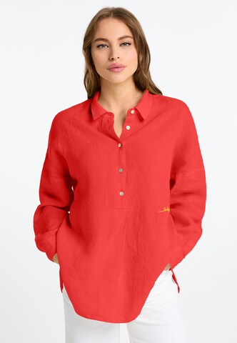 Frieda & Freddies NY Blouse in Red: front