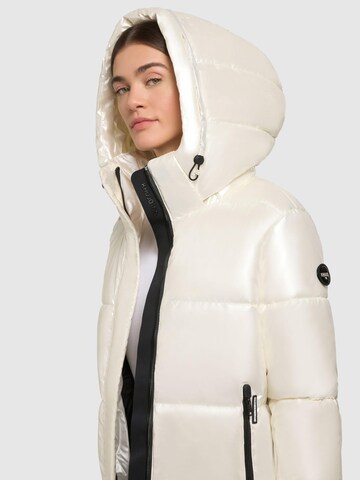 Manteau d’hiver ' Haya Shiny-YM ' khujo en blanc