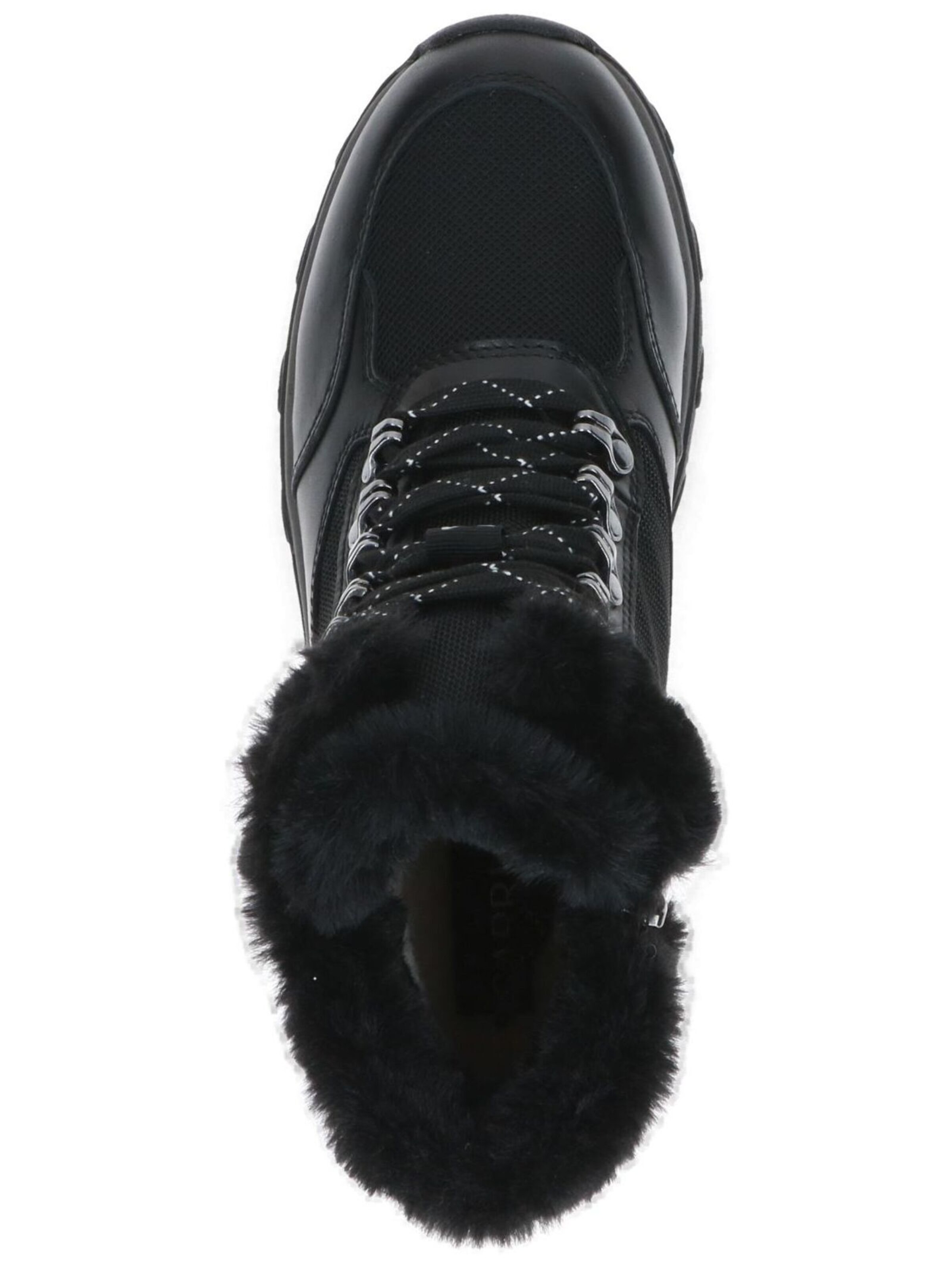 Bottines à lacets CAPRICE en noir