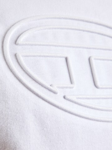 DIESEL T-shirt 'T-ADJUST-BIGOVAL' i vit