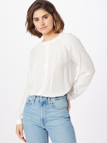 COMMA - Blusa en blanco: frente