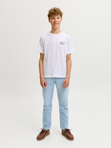 Jack & Jones Junior Тениска 'JJLEGEND' в бяло