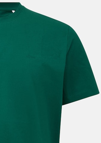 s.Oliver Men Big Sizes - Camisa em verde: frente