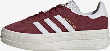 ADIDAS ORIGINALS Σνίκερ χαμηλό 'Gazelle Bold' σε κόκκινο: μπροστά